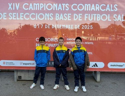 Gran experiència dels tres jugadors de l’Arrels als Campionats Comarcals de futbol sala