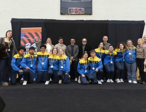 Reconeixement als campions de l’Arrels a la Festa de l’esport de Sant Andreu